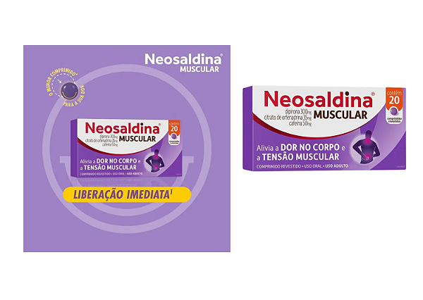 Neosaldina Muscular com 20 Caps