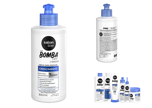 Creme de Pentenar Salon Line S.O.S Bomba Original 300ml