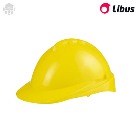 Capacete Libus Milenium P/ Eletricista Classe B Confortável CA 35735 Aba Frontal
