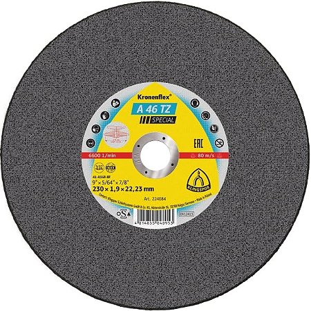 DISCO DE CORTE 180X1,6X22,23MM A 46 TZ SPECIAL  KLINGSPOR