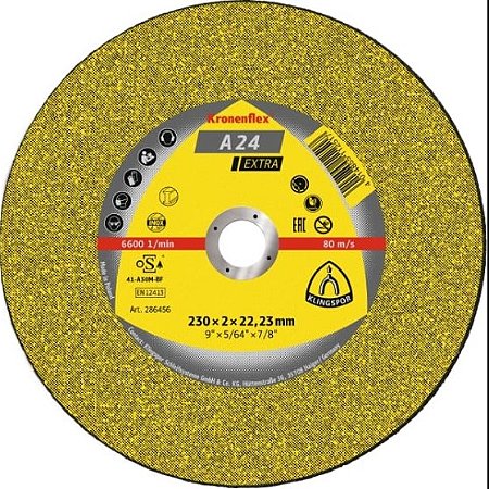 DISCO DE CORTE 180X3,2X22,23MM A 24 EXTRA - 322971 KLINGSPOR