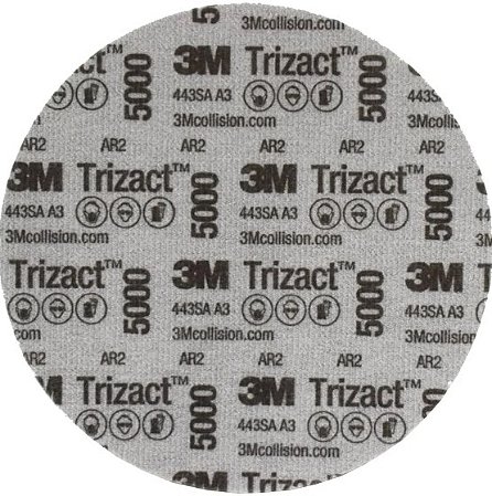 DISCO LIXA VELCRO 152MM TRIZACT GRAO 5000  - 3M HOOKIT