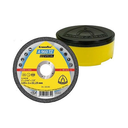DISCO DE CORTE 115X1,0X22,23MM A 960 TZ SPECIAL KLINGSPOR