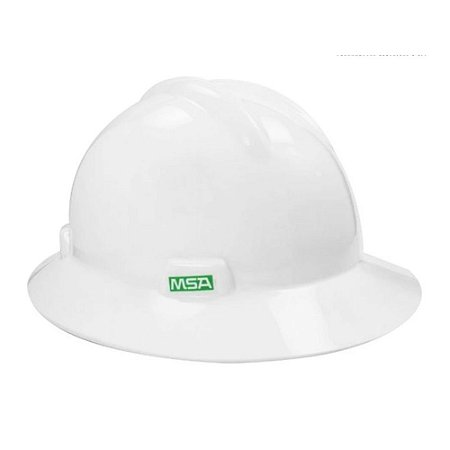 CAPACETE MSA BRANCO ABA TOTAL MSA CARNEIRA E JUGULAR CA 365
