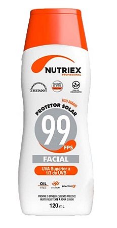 CREME NUTRIEX FPS99 PROTETOR SOLAR FACIAL E CORPORAL 120ML