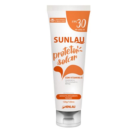 SUNLAU FPS30 HENLAU PROTETOR SOLAR 120G