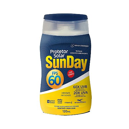 CREME NUTRIEX FPS60 PROTETOR SOLAR 120ML SUNDAY