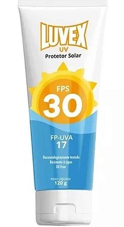 CREME LUVEX FPS30 PROTETOR SOLAR BISNAGA 120G