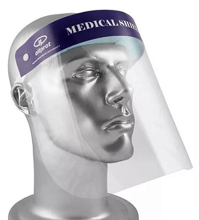 PROTETOR FACIAL ALLPROT MEDICAL INCOLOR PARA SAUDE CA45057