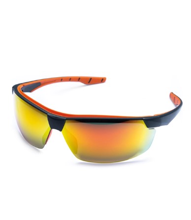 OCULOS STEELFLEX NEON VERMELHO ESPELHADO AR/AE/UV CA40906