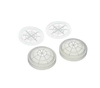 Conjunto Honeywell Retentor e Tampa Tipo Aranha N750036 para Filtros de Respirador (PAR)