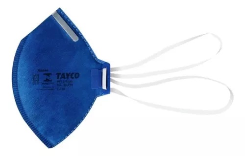 RESPIRADOR TAYCO PFF2 S/VALVULA AZUL CA 46030/39219
