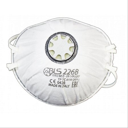 RESPIRADOR BLS 226 B PFF2 S C/ VALVULA CARVAO VO/GA CA33796