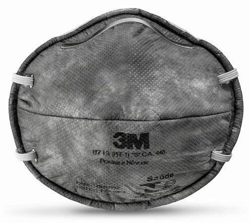 RESPIRADOR 3M 8713 PFF1 SEMI FACIAL CONCHA CA448 HB004119085