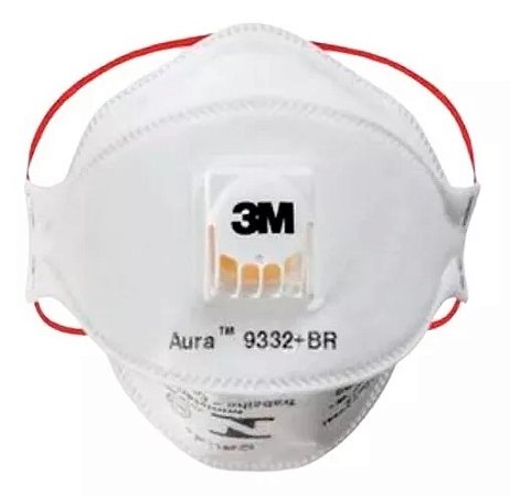 RESPIRADOR 3M 9332 PFF3 SEMI FACIAL AURA DOBRAVEL CA 42476