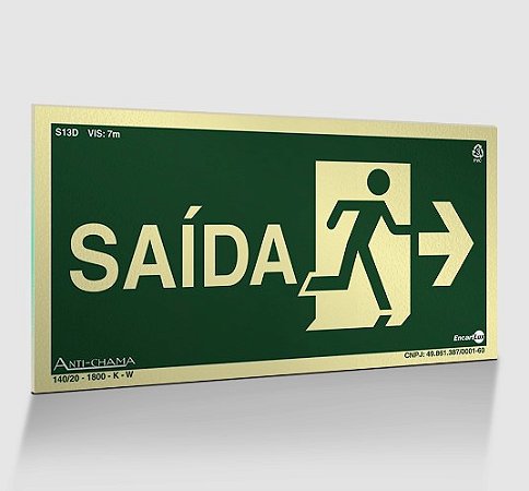 PLACA PVC RIG 1,00MM 25X15CM PAF718 S13 ROTA FUGA SAIDA