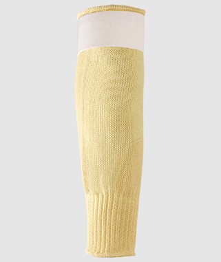 MANGOTE YELING 9040 KEVLAR TRICOTADO AMARELO COM VELCRO V45CM CA37380