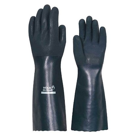 LUVA PVC 46CM VERDE VOLK CA37127