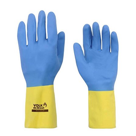 LUVA LATEX COM NEOPRENE BICOLOR CA16779