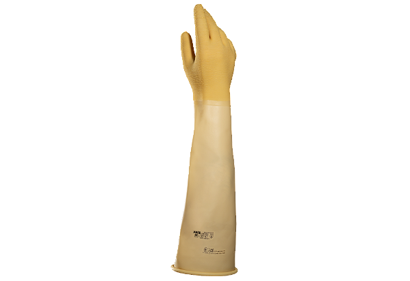 LUVA TRIDENT 285 LÁTEX CLORINADO  MAPA CA:18661
