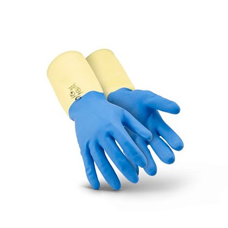 LUVA SS LATEX COM NEOPRENE BICOLOR TAM 9 CA33333 SUPERMIX