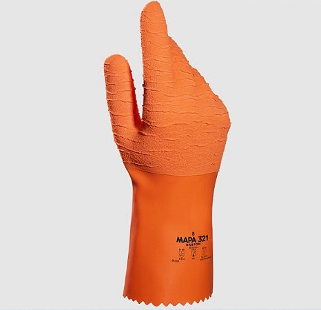 LUVA MAPA MUCAMBO HARPON 321 LATEX 32CM CA: 10387