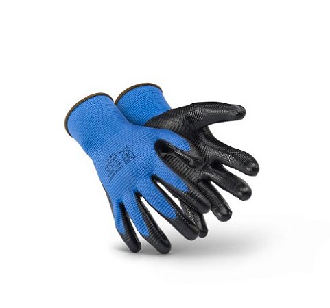 LUVA SS BANHO PARCIAL NITRILICO S1006N AZUL T6 CA41076