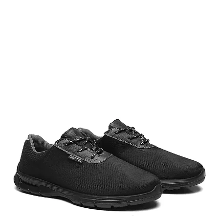 TENIS ESPORTIVO BRACOL PRETO AMARRAR BICO COURACA CA43909