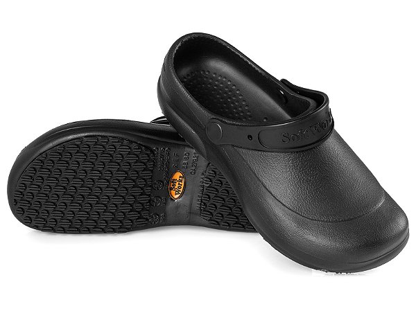 SAPATO SOFT WORK PRETO BB60  CA27921