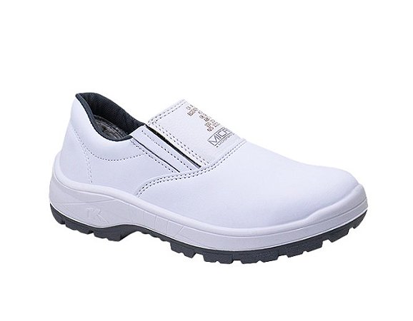 SAPATO EL MICROFIBRA BRANCO BICO COMPOSITE CA 48029 REF. 3501BCPT21