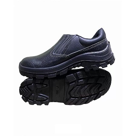 SAPATO FSEG F350 PRETO BICO DE PVC CA 44688
