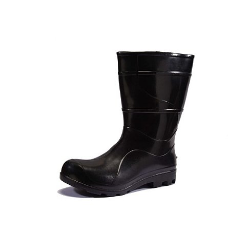 BOTA CARTOM PVC 206 PRETA S/FORRO CANO MEDIO N38 CA32169
