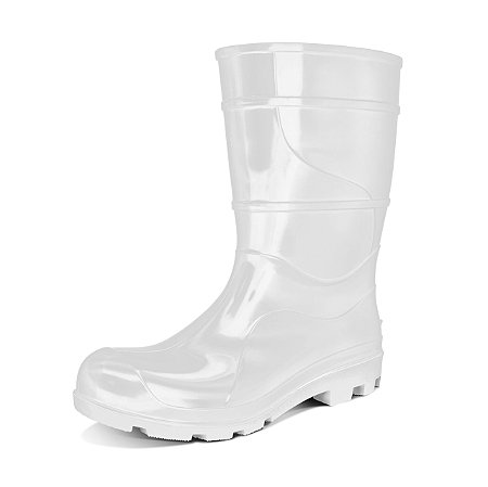 BOTA CARTOM PVC 106 BRANCA C/FORRO CANO MEDIO CA32165