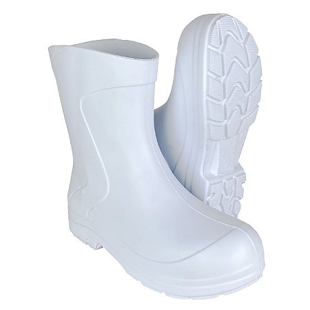 BOTA WORKFLEX EVA-28-WL-BR BRANCA CANO MEDIO CA: 41408