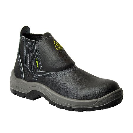 BOTINA LIDER ELASTICO L142CPT PRETA BI B/COMPOSITE CA:38753