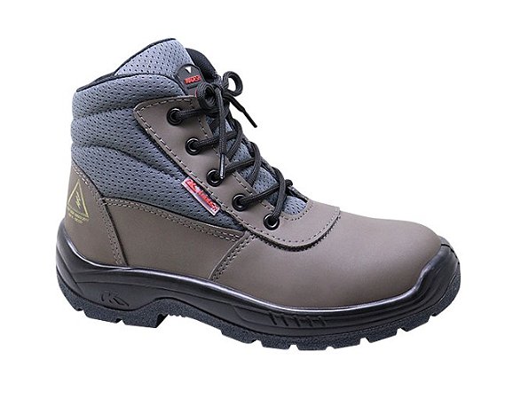 BOTINA KADESH AM EL45CZPVC21 ADVENTURE CINZA B/PVC CA46269