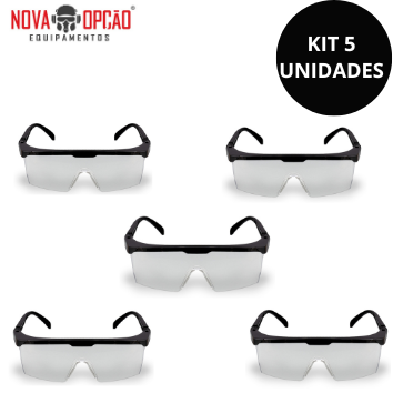 KIT OCULOS KALIPSO JAGUAR INCOLOR CA10346 C/5 UNIDADES