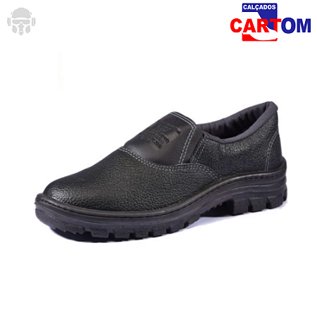 Sapato de Segurança Cartom Monodensidade CA 17143 Antiderrapante