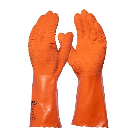 Luva Danny Coral DA-SL530 CA 15366 Látex Antiderrapante com Proteção Térmica