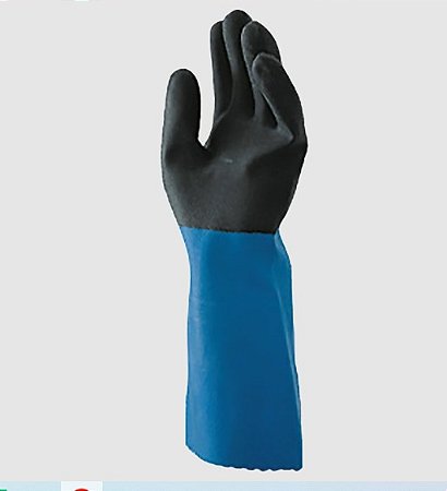 Luva Mucambo Stanzoil NL-52/337 CA 11263 Nitrílica para Indústria Química e Óleos