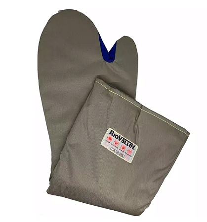 Luva Rio Valley Radiant 60cm Mão de Gato CA 28688 Térmica Alta Temperatura