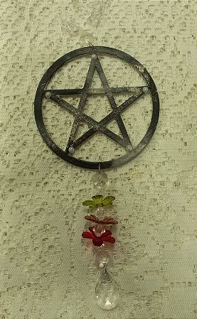 CORDÃO PENTAGRAMA MDF