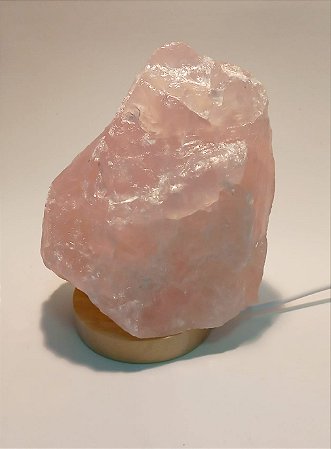 LUMINÁRIA QUARTZO ROSA