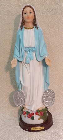 NOSSA SENHORA DAS GRAÇAS - 30 CM - RESINA