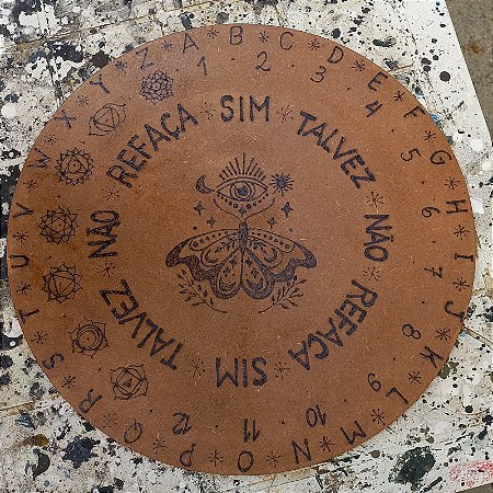 TABULEIRO PARA PÊNDULO - MARIPOSA - MDF