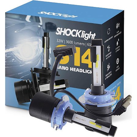 SHOCKLIGHT S14 NANO H15 6000K 12V 32W 3600LM