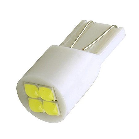 LAMPADA LED T10 4 LEDS COLB 6000K 12V