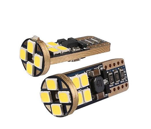 LAMPADA LED T10 12 LEDS 6000K 12-24V CANBUS