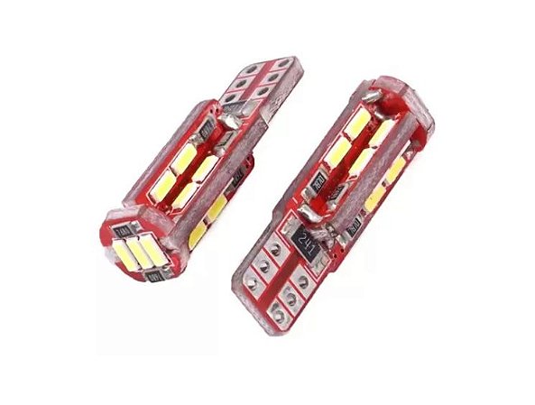 LAMPADA LED T10 19 LEDS 6000K 12V CANBUS