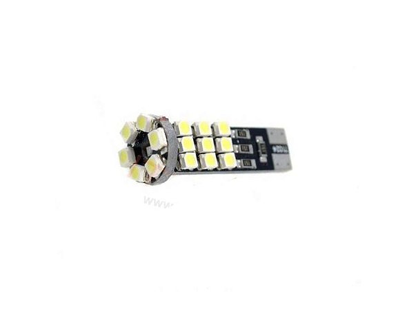 LAMPADA LED T10 24 LEDS 6000K 12V CANBUS
